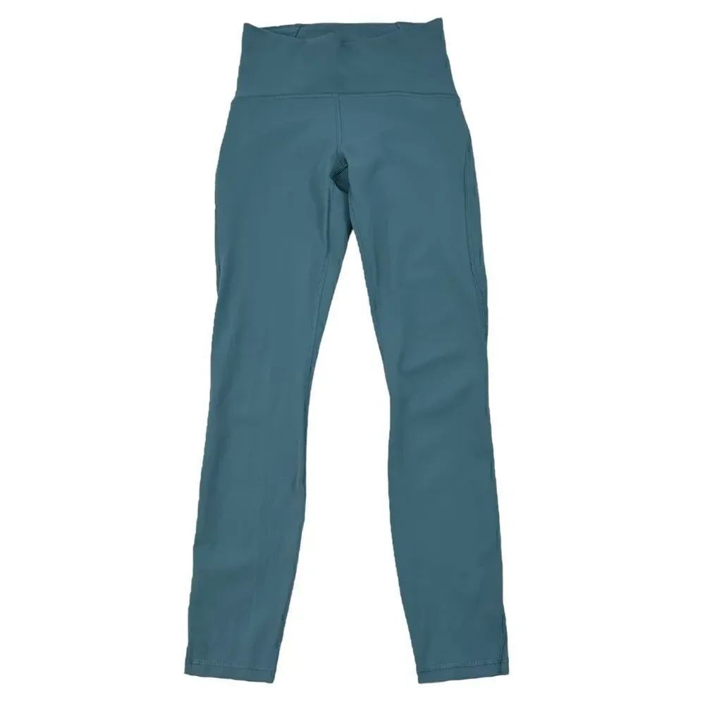 Lululemon Train Times 7/8 Pant 25” Inseam Persian Blue Size 4